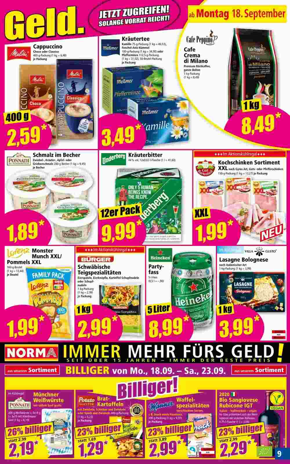 Norma Flugblatt (ab 17.09.2023) - Angebote und Prospekt - Seite 9