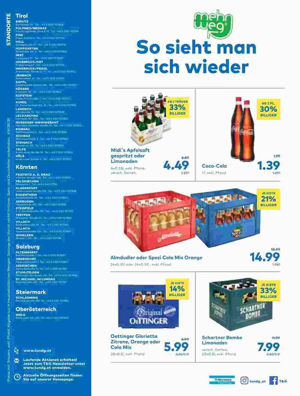 T&G Flugblatt (ab 18.09.2023) - Angebote und Prospekt - Seite 8