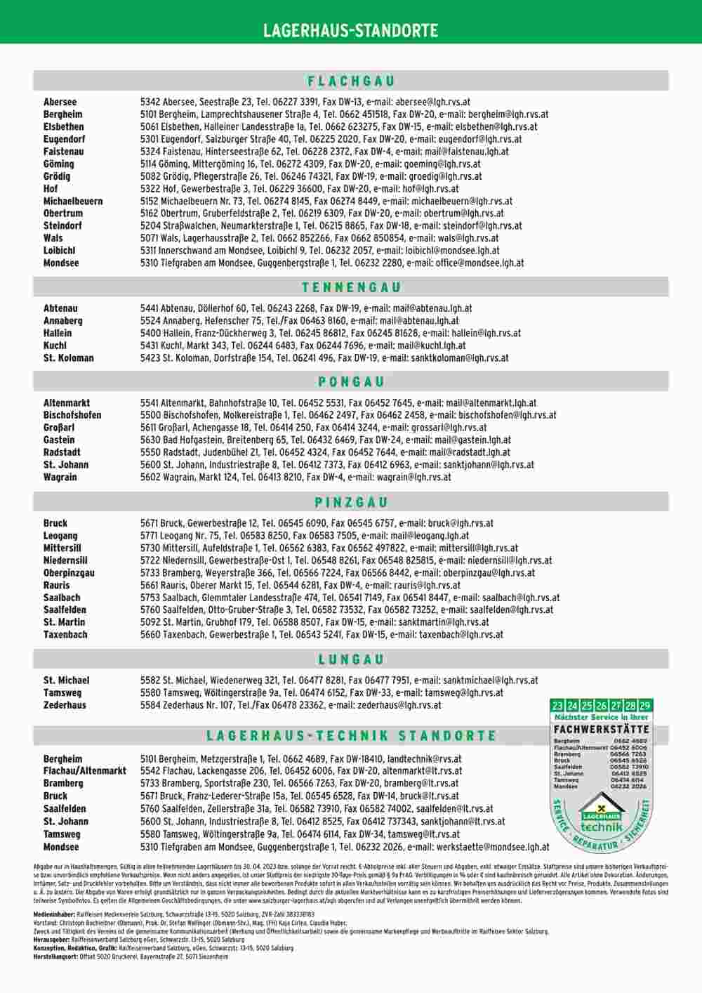 Salzburger Lagerhaus Flugblatt (ab 18.09.2023) - Angebote und Prospekt - Seite 99