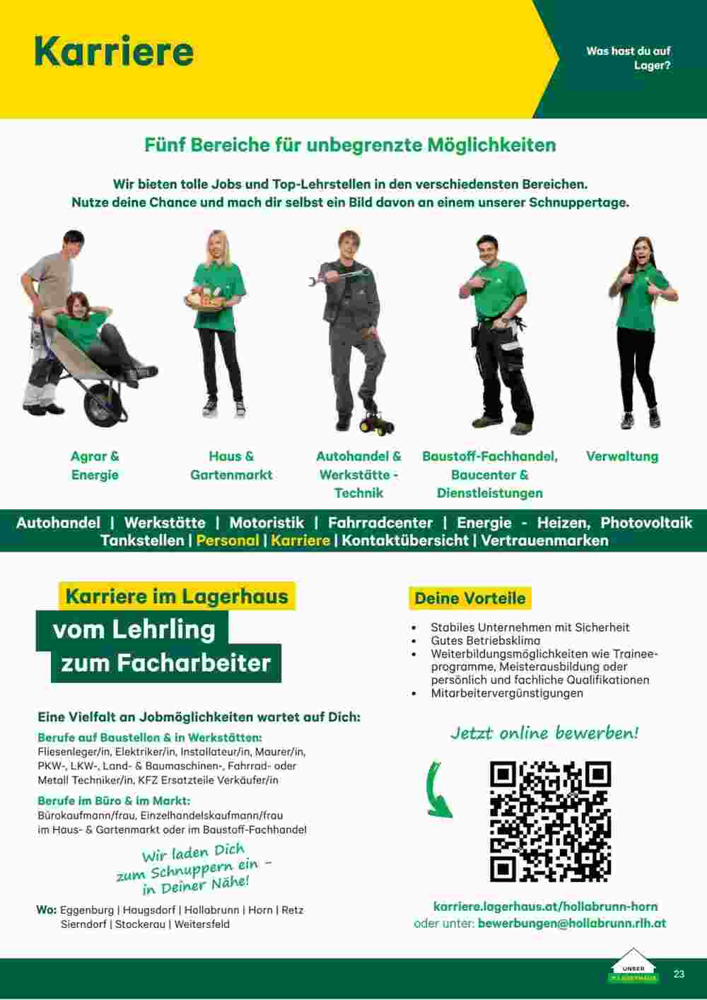 Lagerhaus Graz Land Flugblatt (ab 19.09.2023) - Angebote und Prospekt - Seite 23