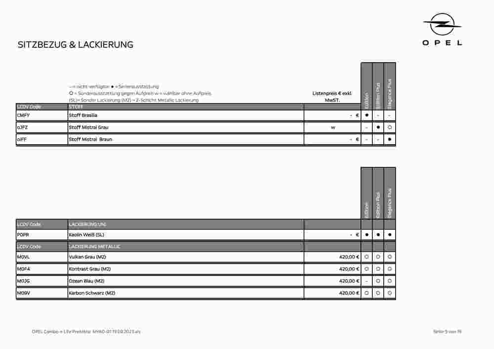 Opel Flugblatt (ab 19.09.2023) - Angebote und Prospekt - Seite 5