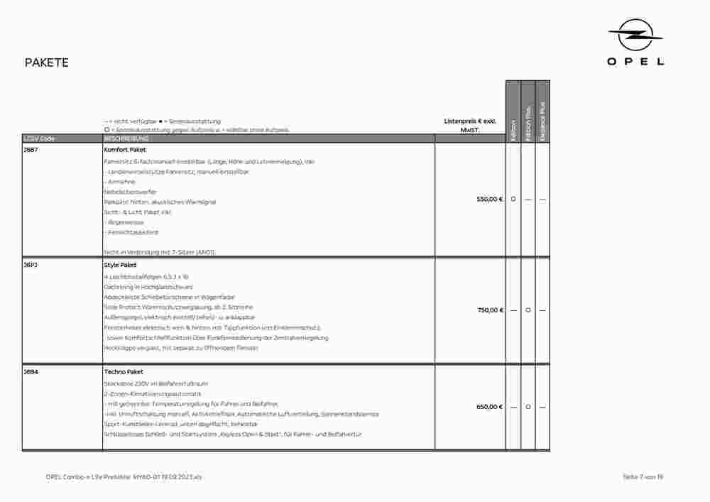 Opel Flugblatt (ab 19.09.2023) - Angebote und Prospekt - Seite 7