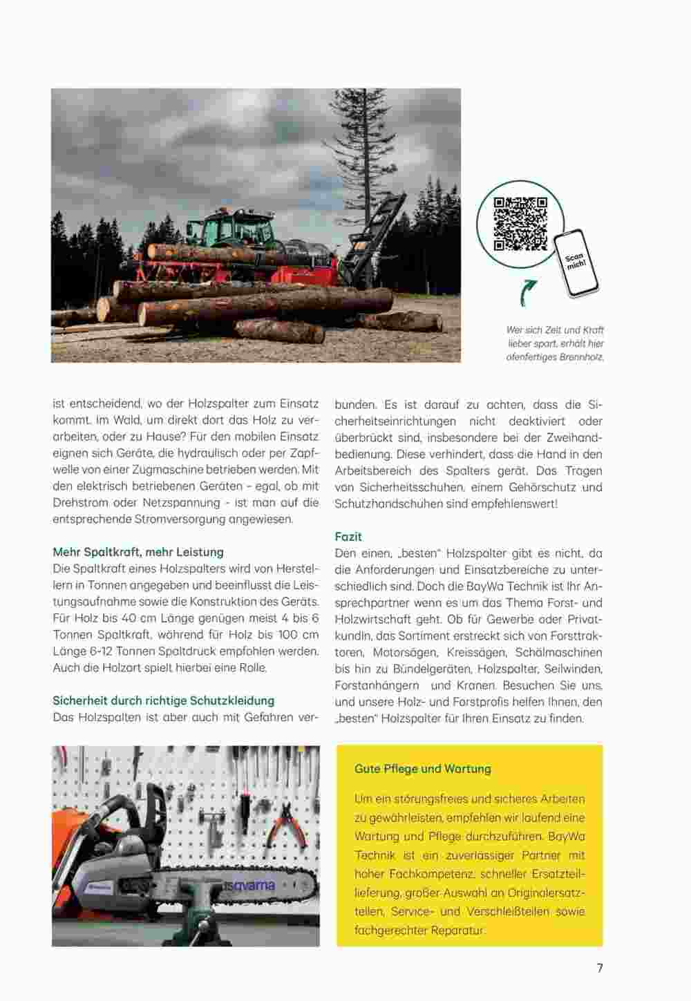 BayWa Flugblatt (ab 19.09.2023) - Angebote und Prospekt - Seite 7