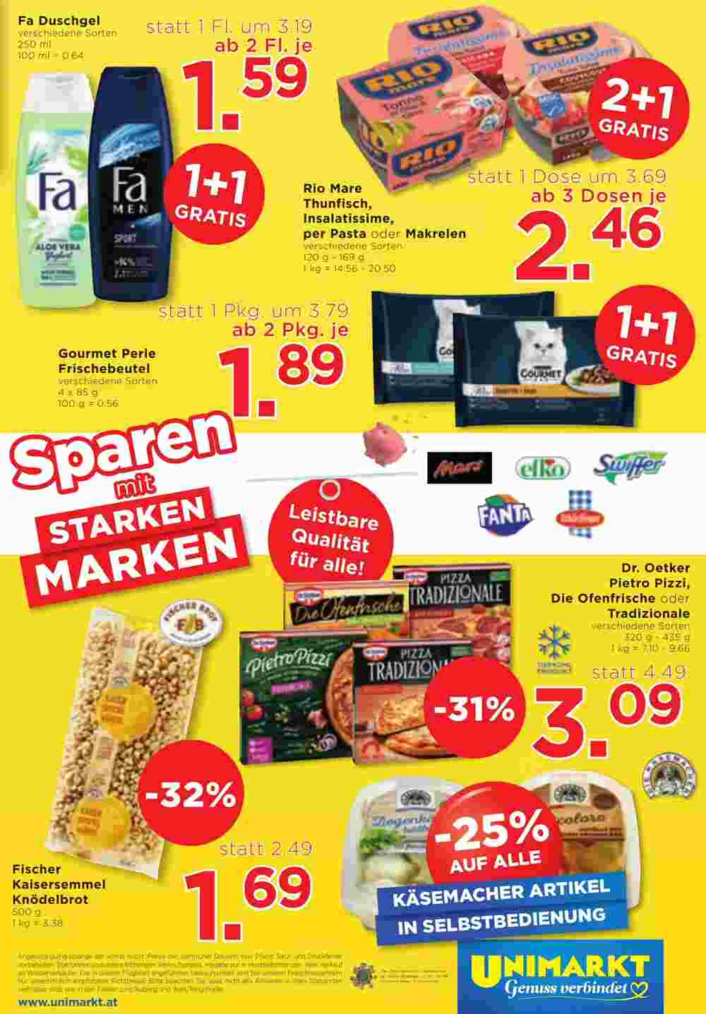 Unimarkt Flugblatt (ab 20.09.2023) - Angebote und Prospekt - Seite 16