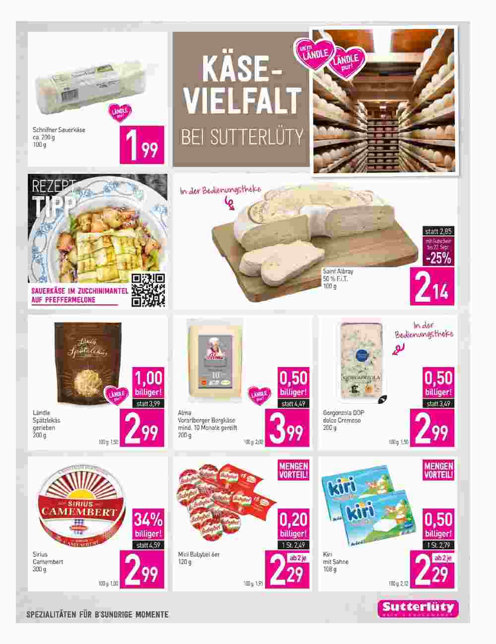 Sutterlüty Flugblatt (ab 21.09.2023) - Angebote und Prospekt - Seite 5