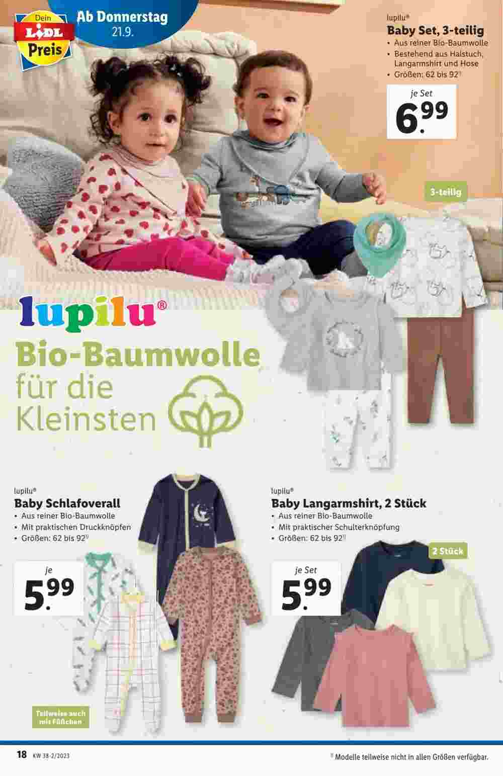 Lidl Flugblatt (ab 21.09.2023) - Angebote und Prospekt - Seite 18