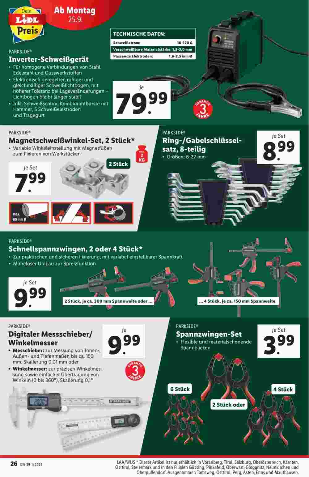 Lidl Flugblatt (ab 21.09.2023) - Angebote und Prospekt - Seite 28