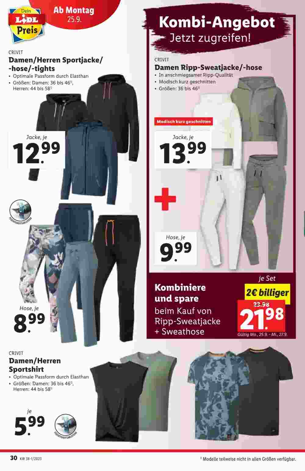 Lidl Flugblatt (ab 21.09.2023) - Angebote und Prospekt - Seite 32