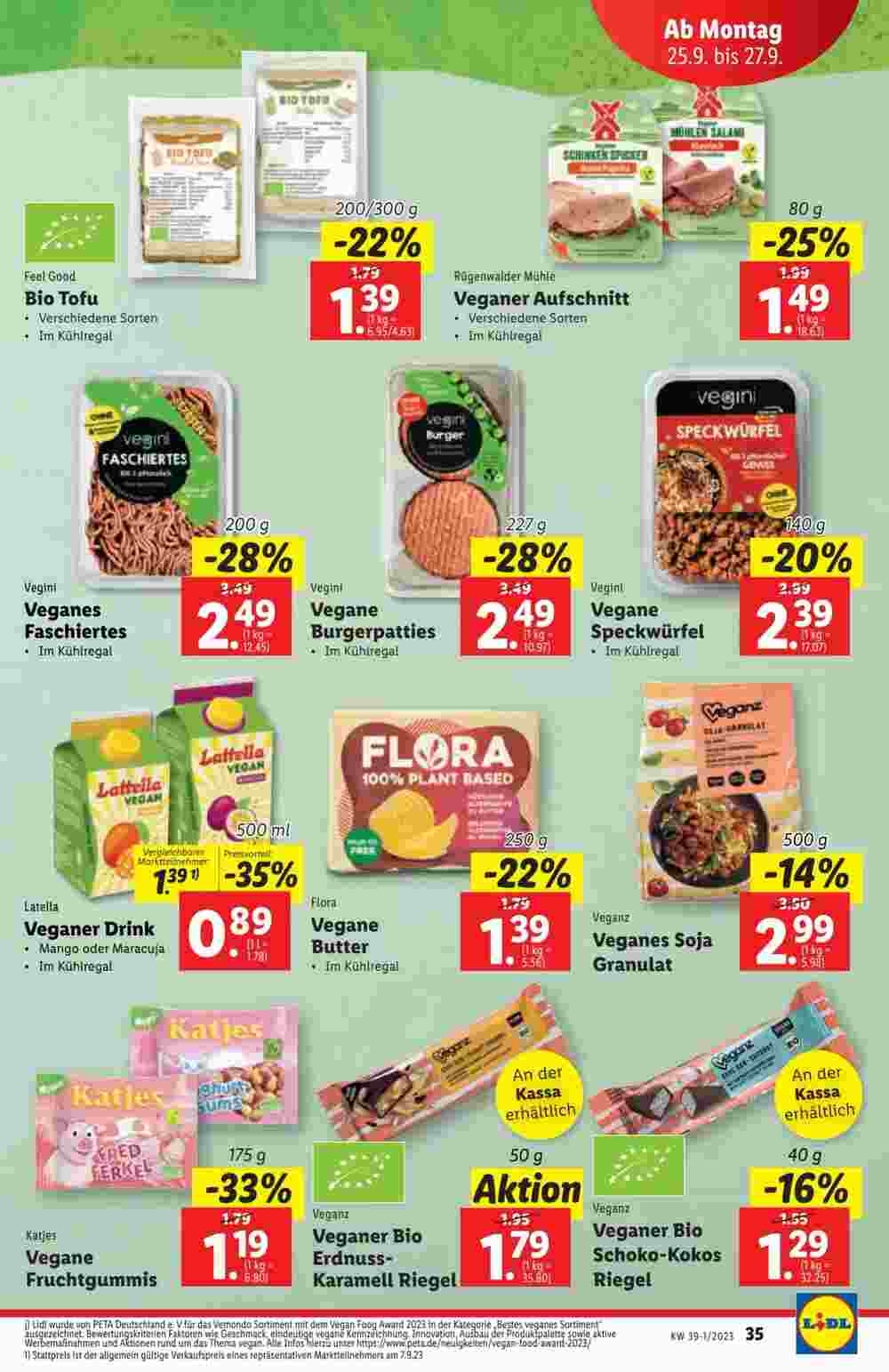 Lidl Flugblatt (ab 21.09.2023) - Angebote und Prospekt - Seite 37