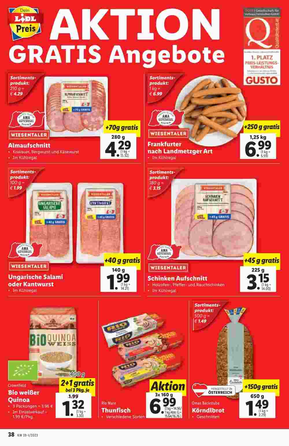 Lidl Flugblatt (ab 21.09.2023) - Angebote und Prospekt - Seite 40