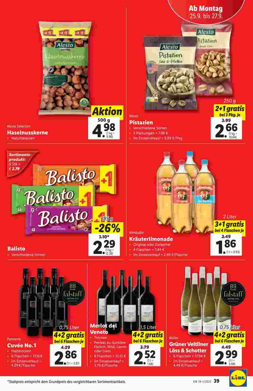 Lidl Flugblatt (ab 21.09.2023) - Angebote und Prospekt - Seite 41