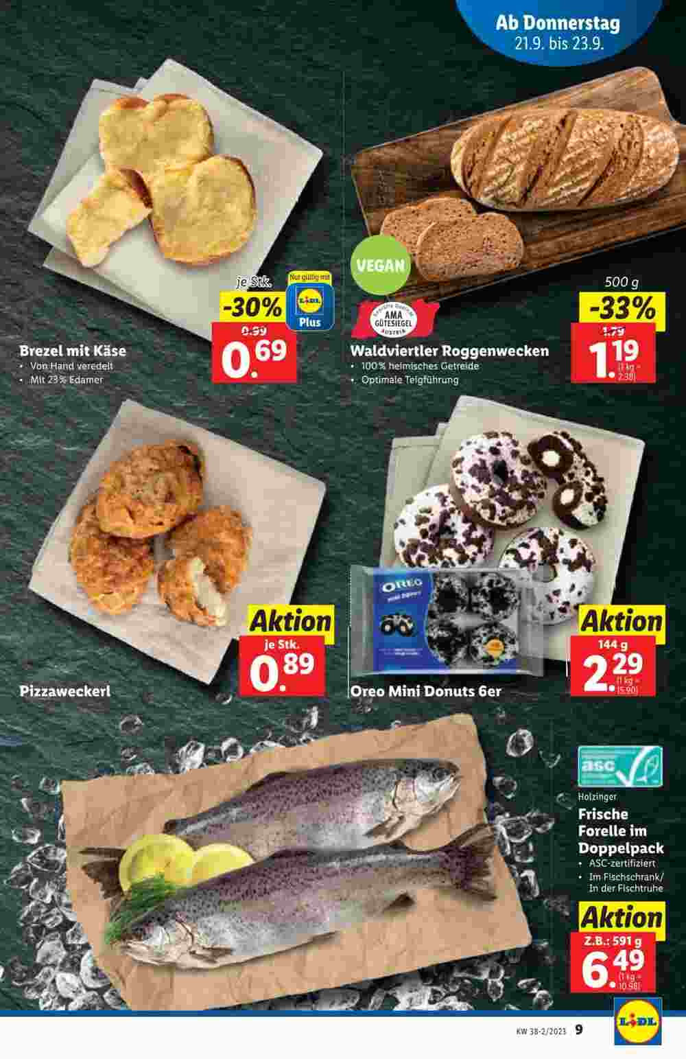 Lidl Flugblatt (ab 21.09.2023) - Angebote und Prospekt - Seite 9