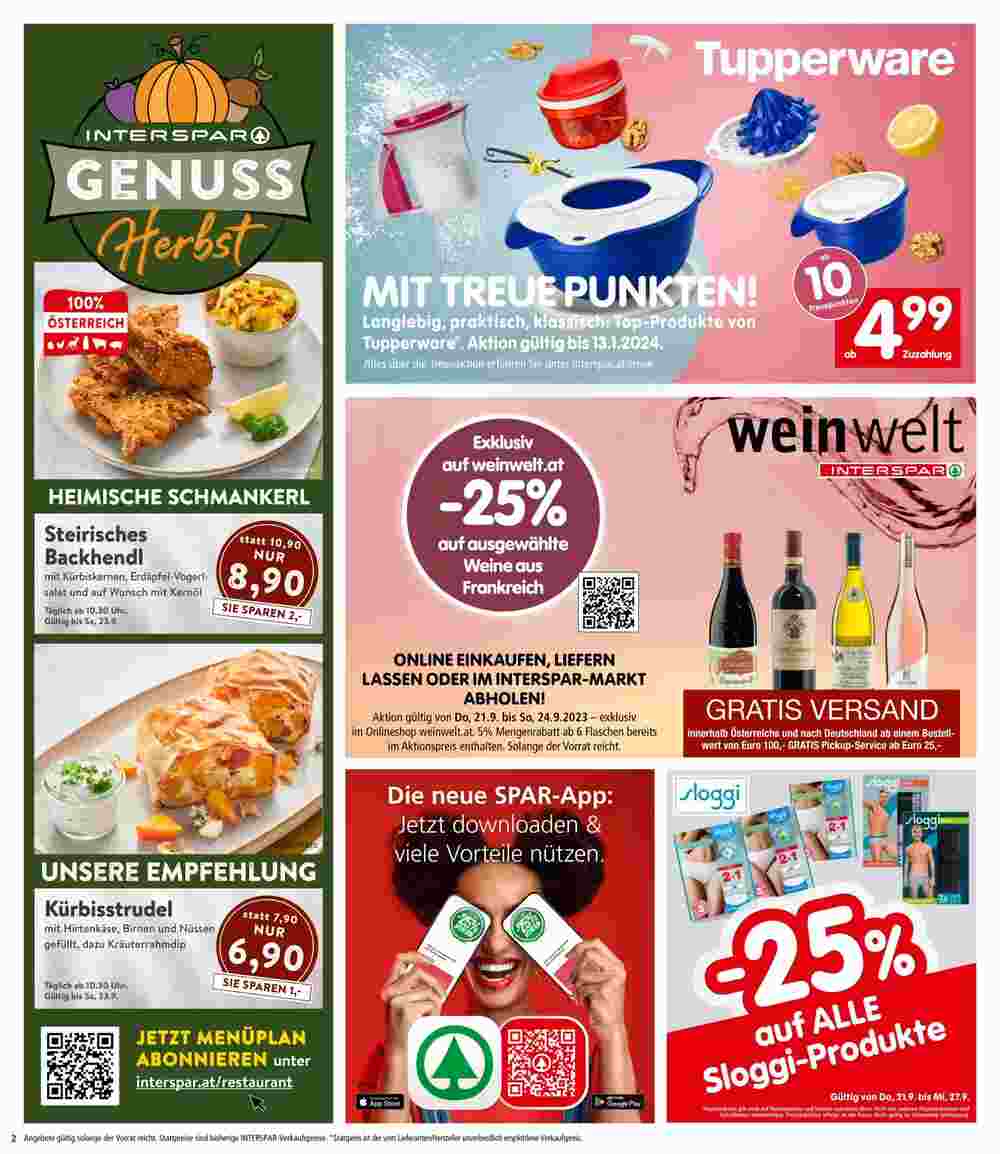 Interspar Flugblatt (ab 21.09.2023) - Angebote und Prospekt - Seite 2