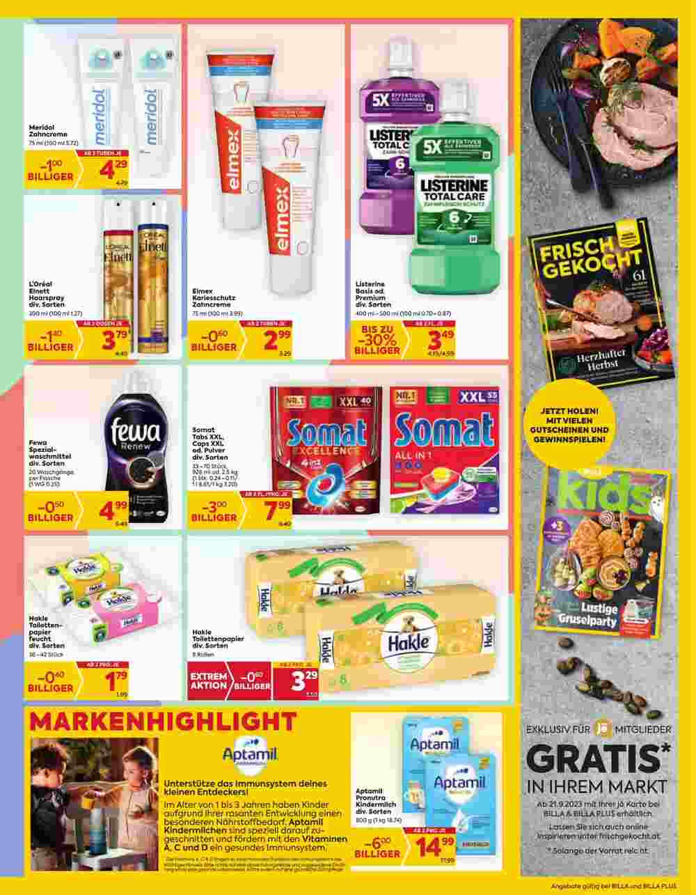 Billa Box Flugblatt (ab 21.09.2023) - Angebote und Prospekt - Seite 15