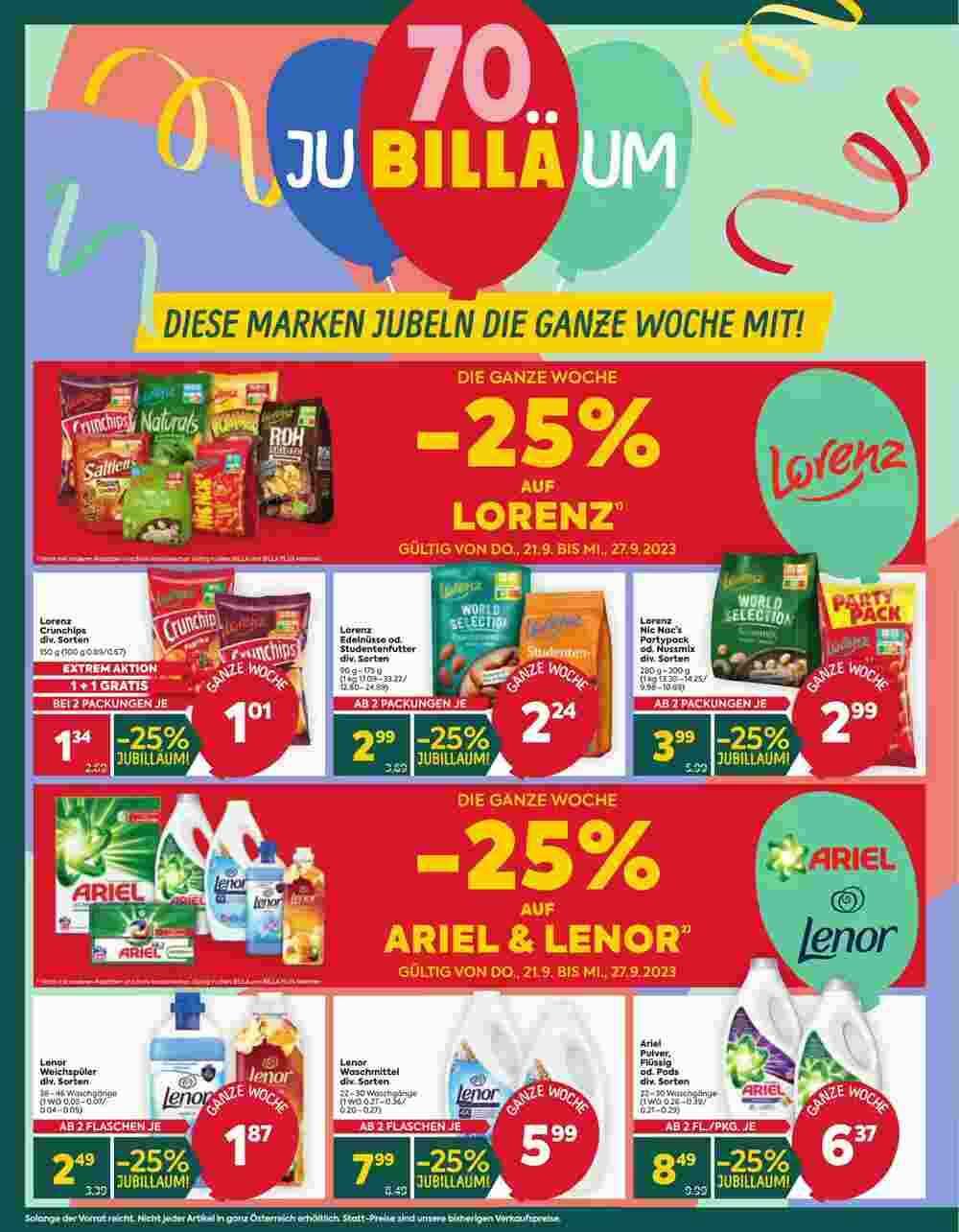 Billa Box Flugblatt (ab 21.09.2023) - Angebote und Prospekt - Seite 2