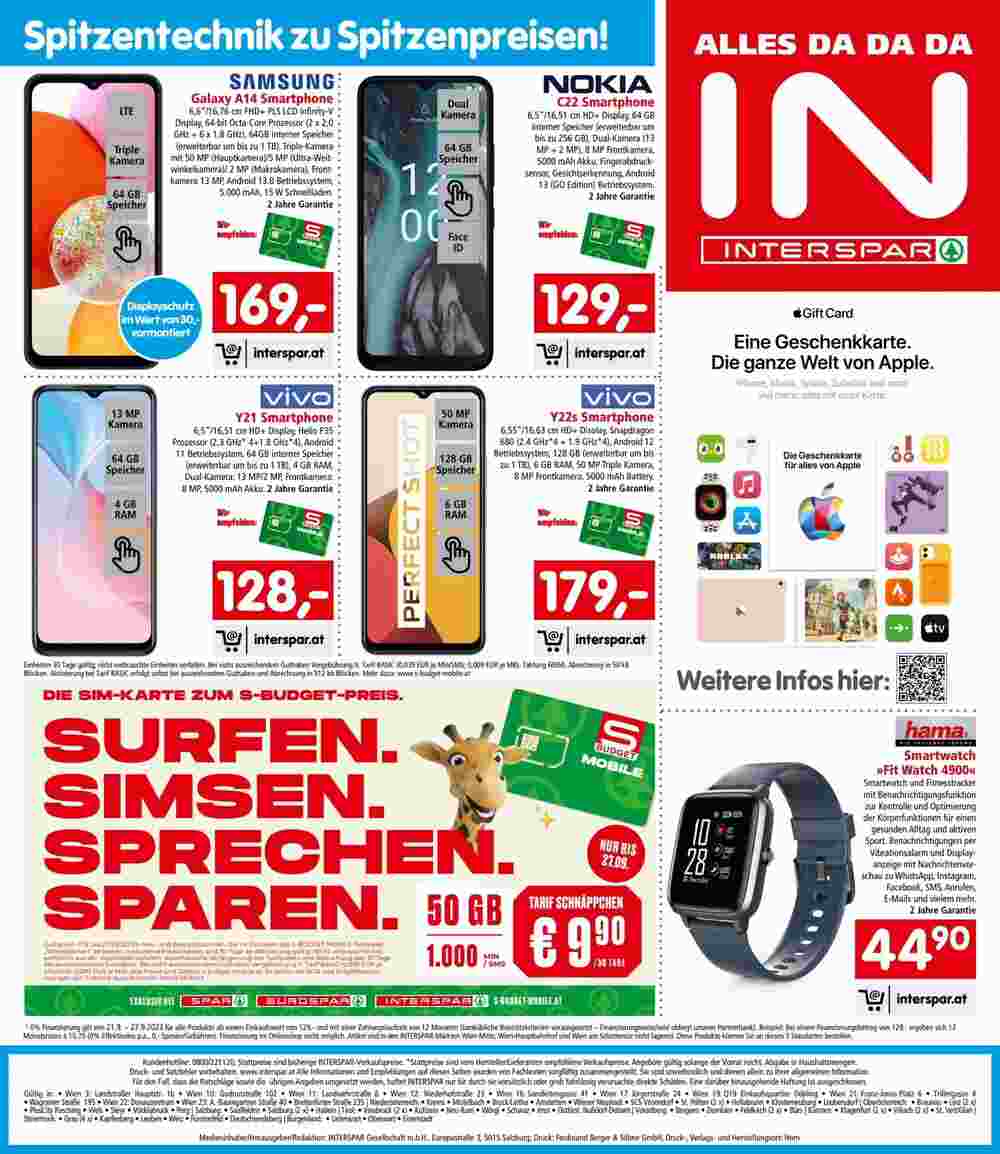 Interspar Flugblatt (ab 21.09.2023) - Angebote und Prospekt - Seite 4