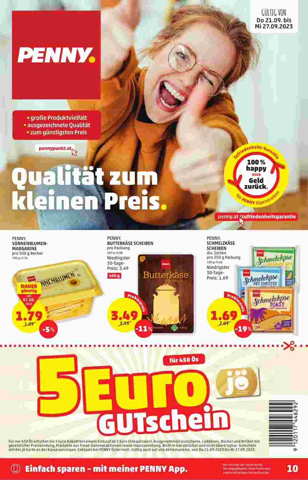 PENNY Flugblatt (ab 21.09.2023) - Angebote und Prospekt - Seite 10