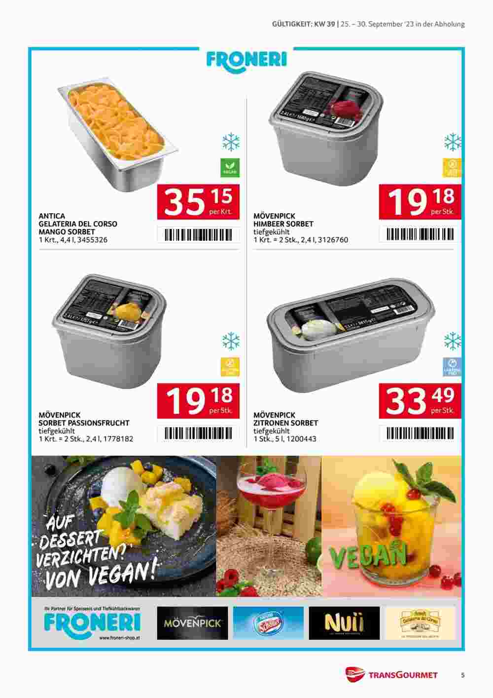 Transgourmet Flugblatt (ab 24.09.2023) - Angebote und Prospekt - Seite 5