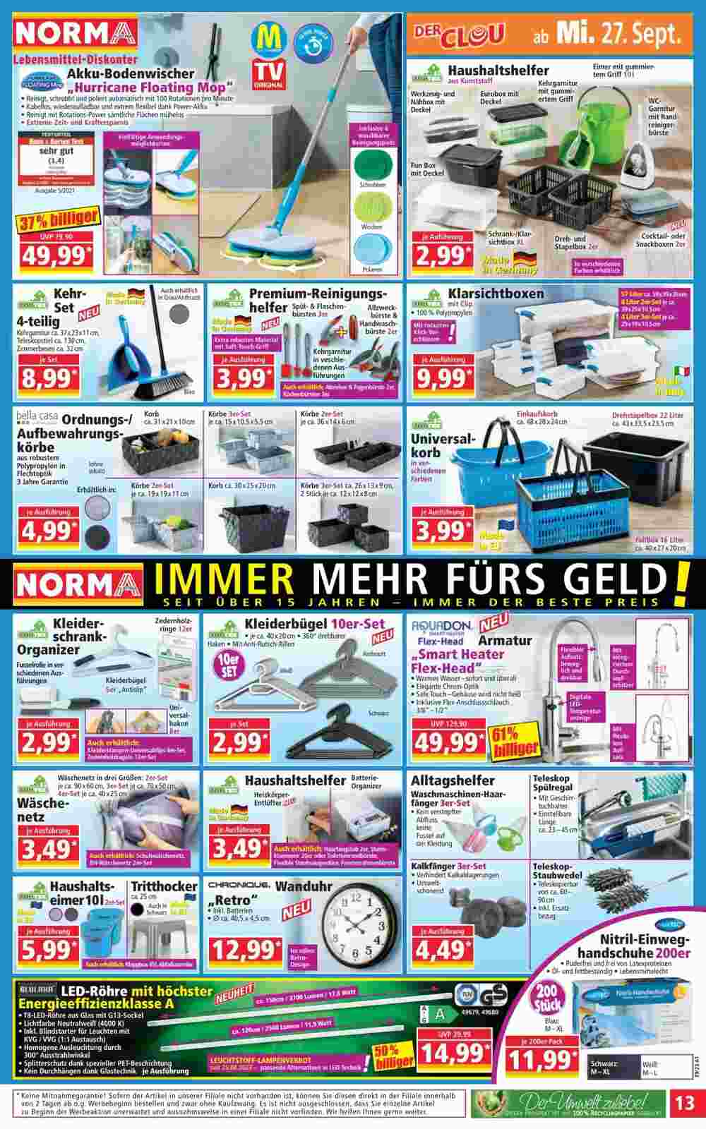 Norma Flugblatt (ab 24.09.2023) - Angebote und Prospekt - Seite 13