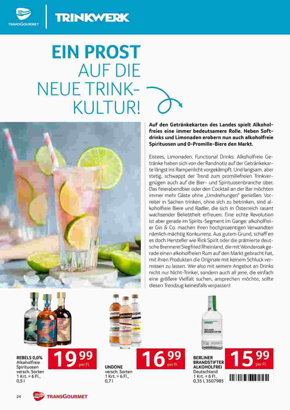 Transgourmet Flugblatt (ab 24.09.2023) - Angebote und Prospekt - Seite 24