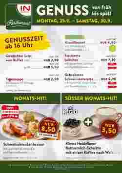 Interspar Restaurant Flugblatt (ab 25.09.2023) - Angebote und Prospekt