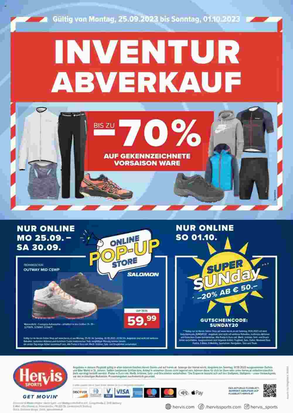 Hervis Flugblatt (ab 25.09.2023) - Angebote und Prospekt - Seite 8