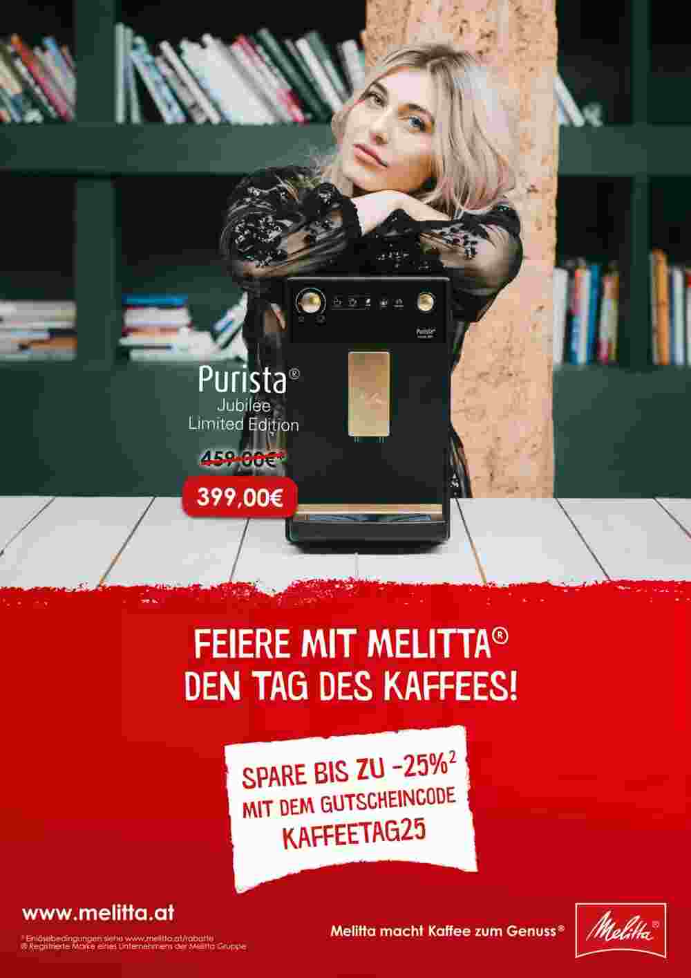 Melitta Flugblatt (ab 25.09.2023) - Angebote und Prospekt - Seite 1