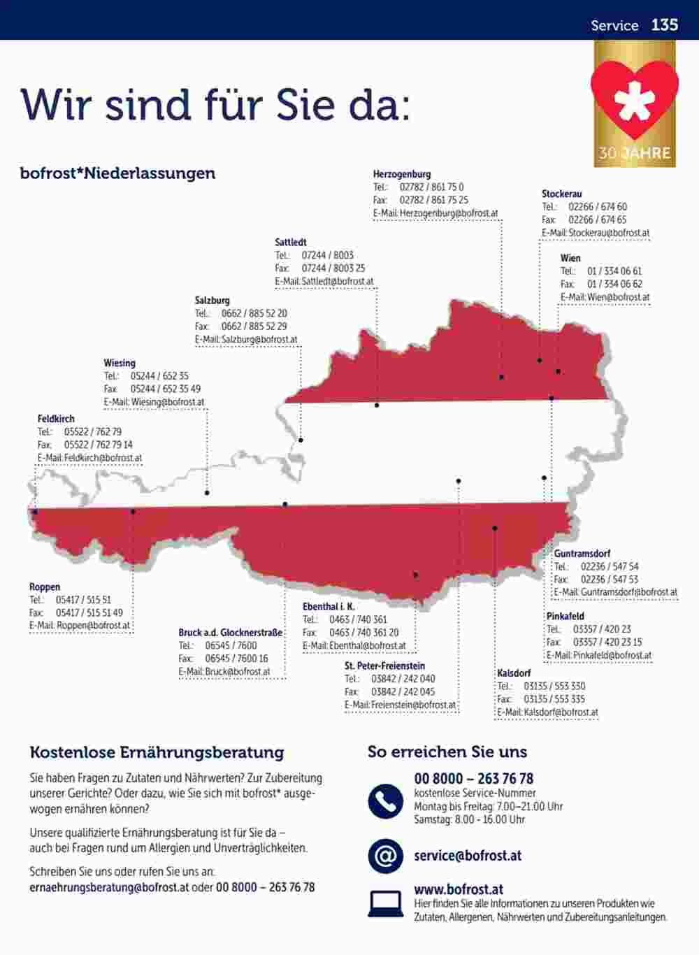 Bofrost Flugblatt (ab 25.09.2023) - Angebote und Prospekt - Seite 135