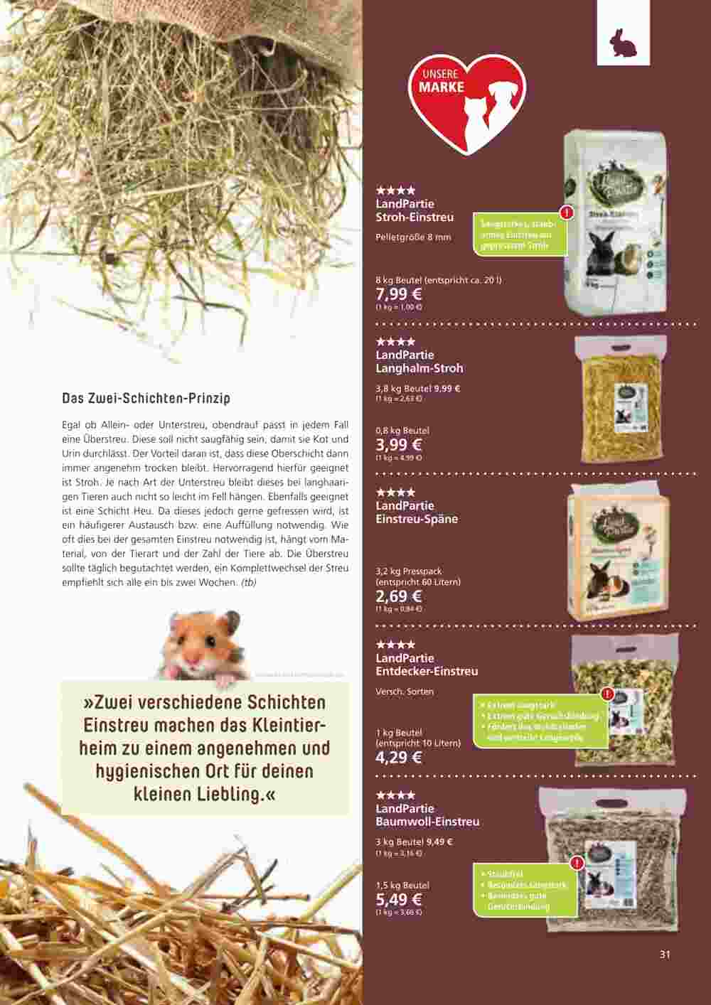 ZOO & Co Flugblatt (ab 25.09.2023) - Angebote und Prospekt - Seite 31