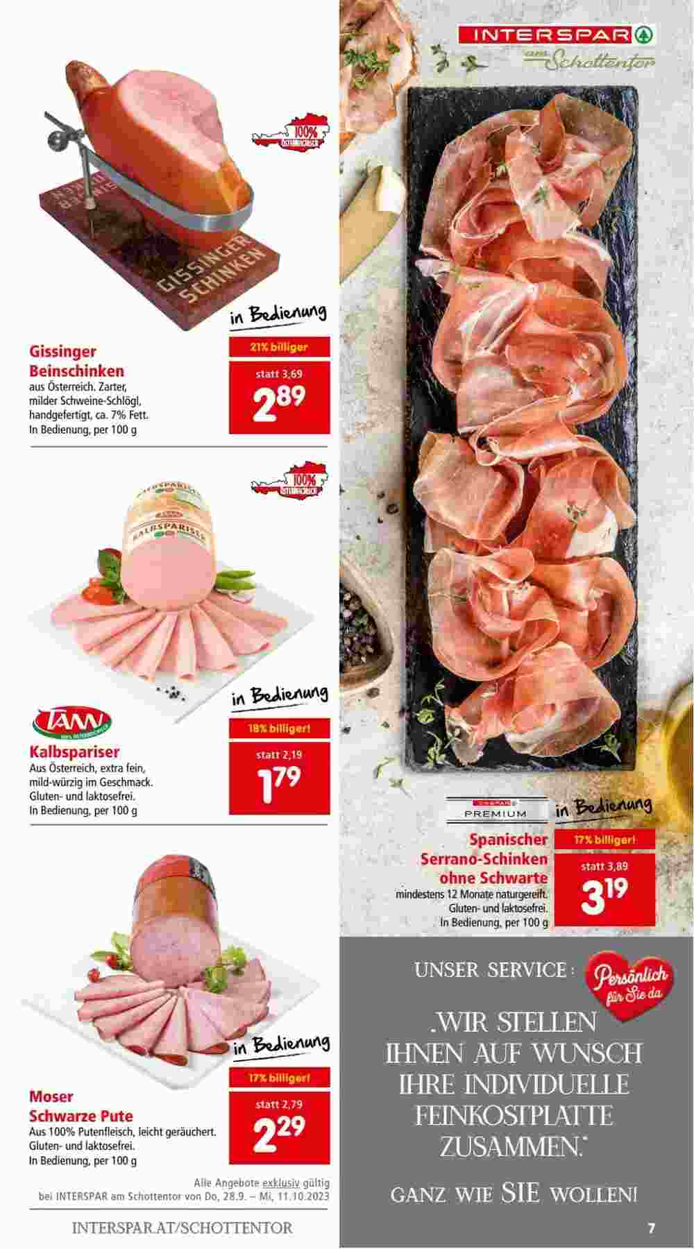 Interspar Flugblatt (ab 26.09.2023) - Angebote und Prospekt - Seite 7