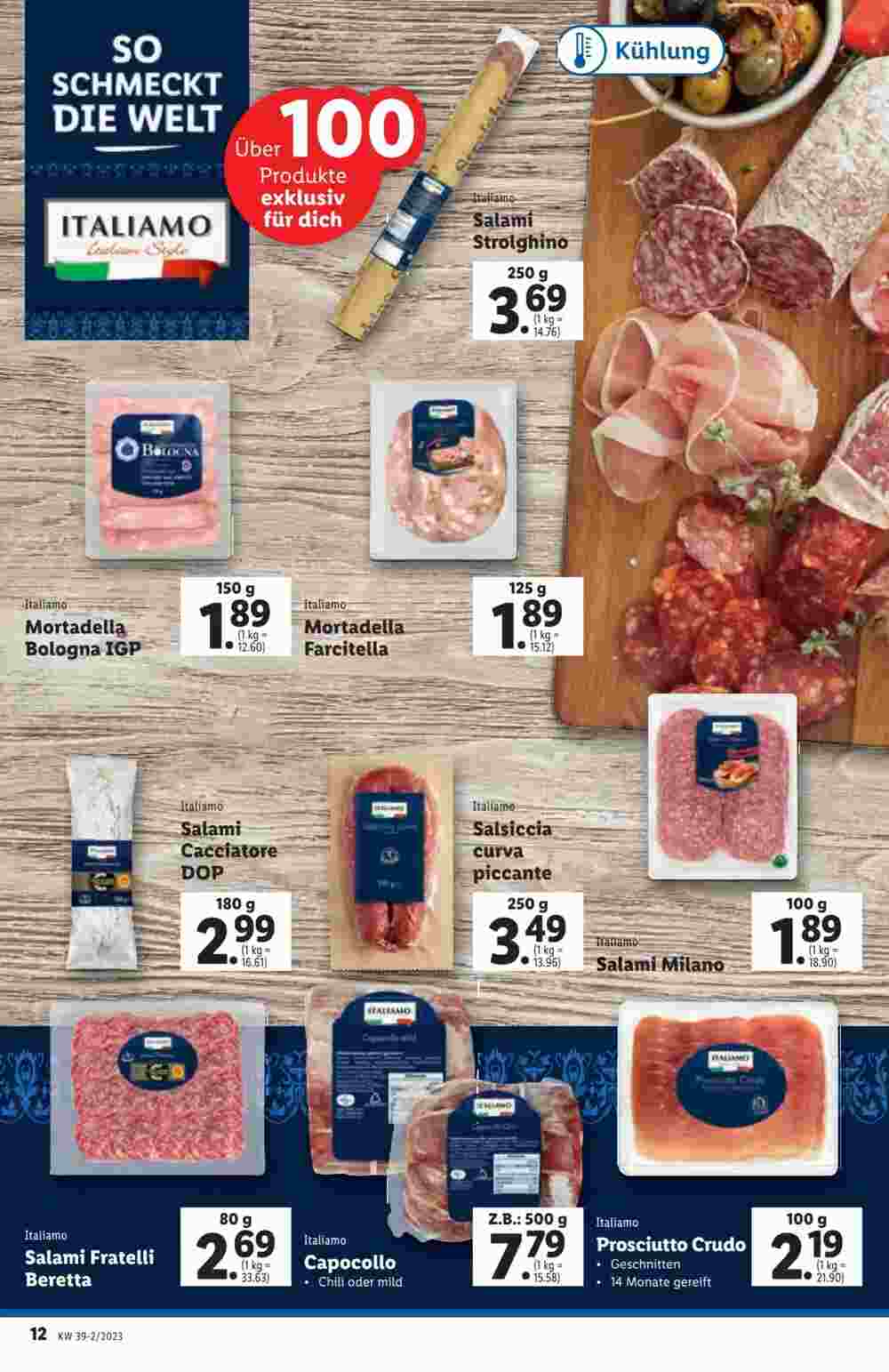 Lidl Flugblatt (ab 27.09.2023) - Angebote und Prospekt - Seite 12