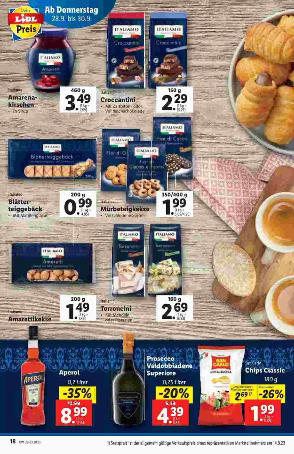 Lidl Flugblatt (ab 27.09.2023) - Angebote und Prospekt - Seite 18