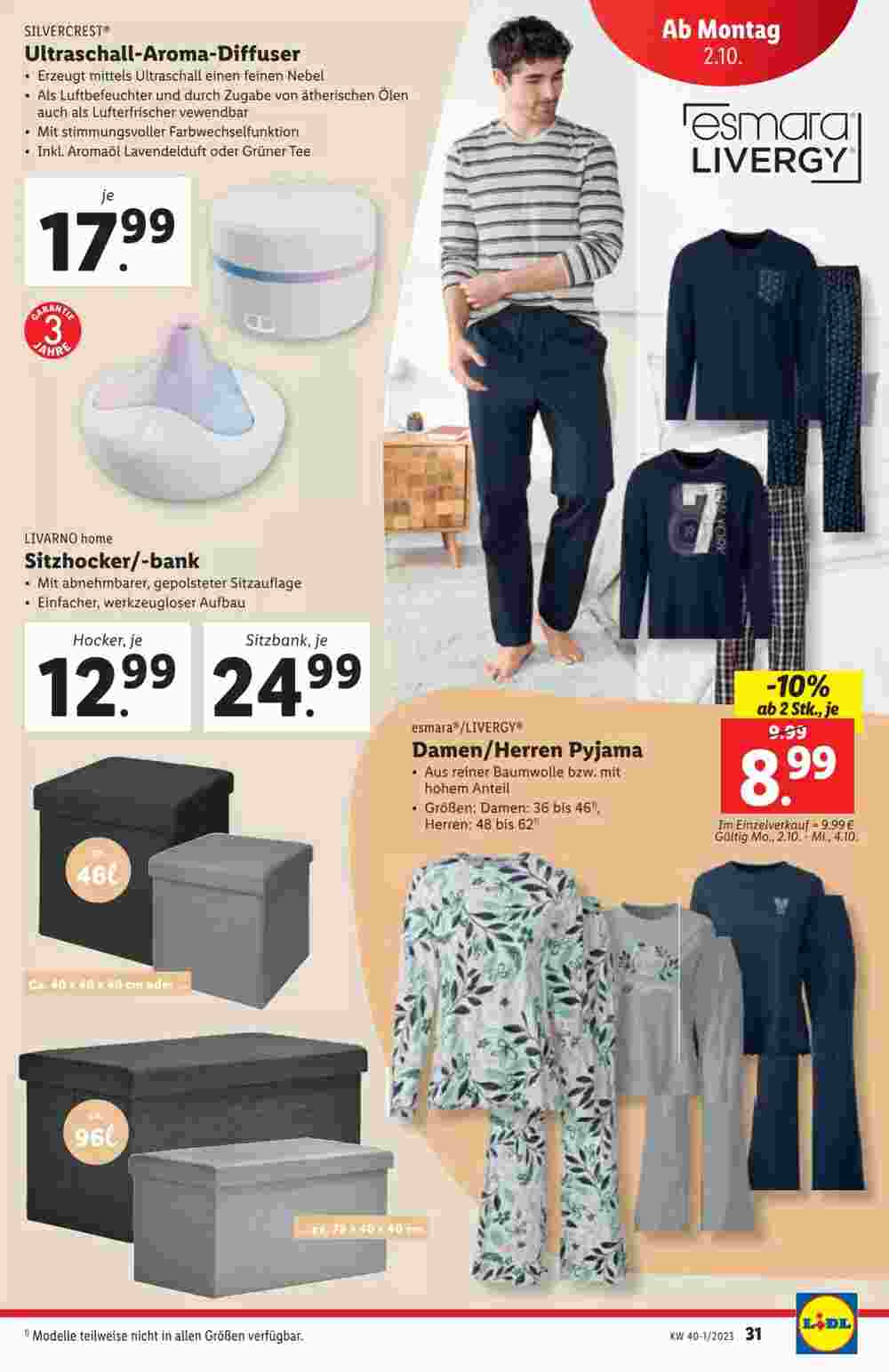 Lidl Flugblatt (ab 27.09.2023) - Angebote und Prospekt - Seite 33