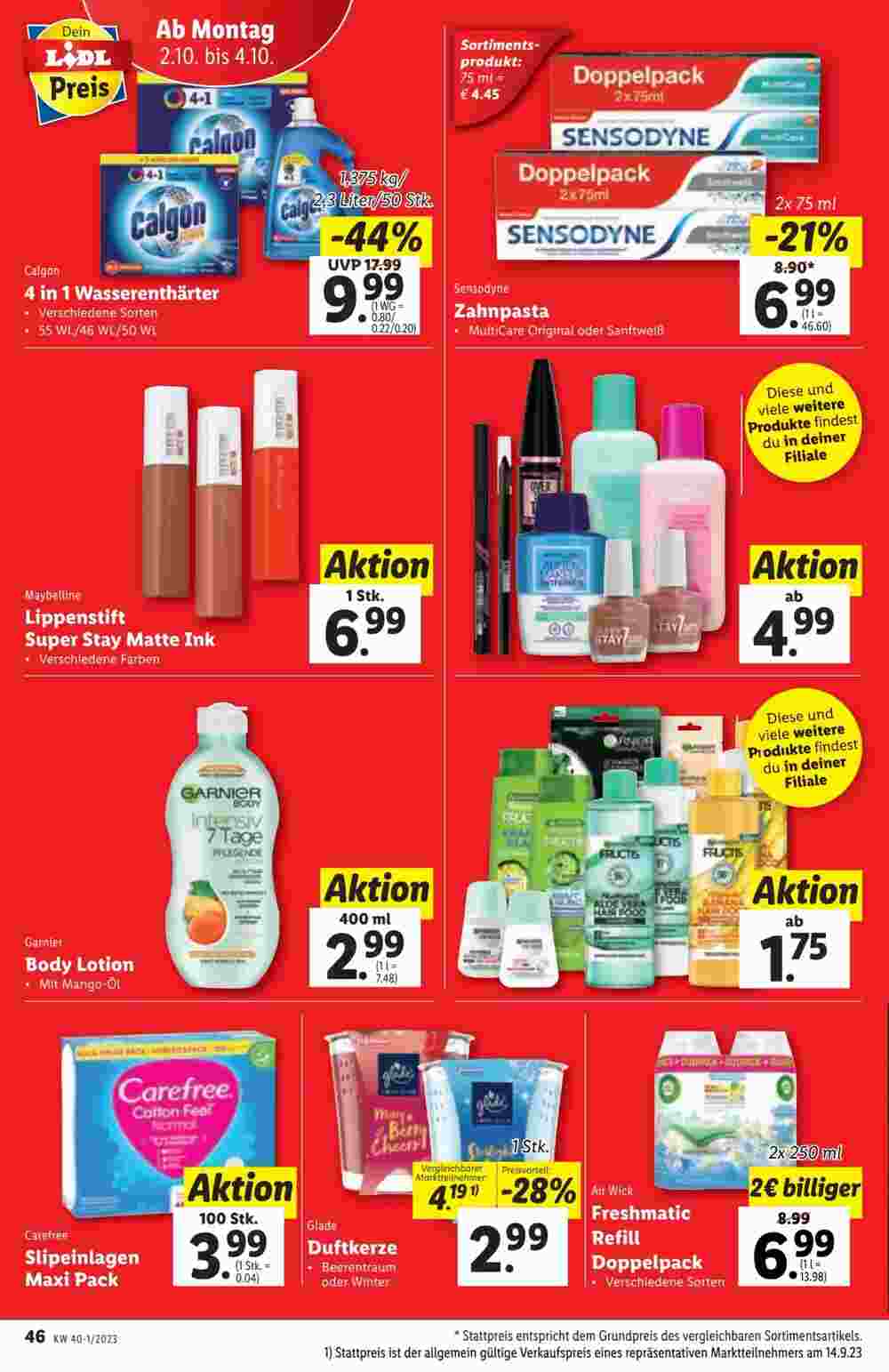 Lidl Flugblatt (ab 27.09.2023) - Angebote und Prospekt - Seite 48