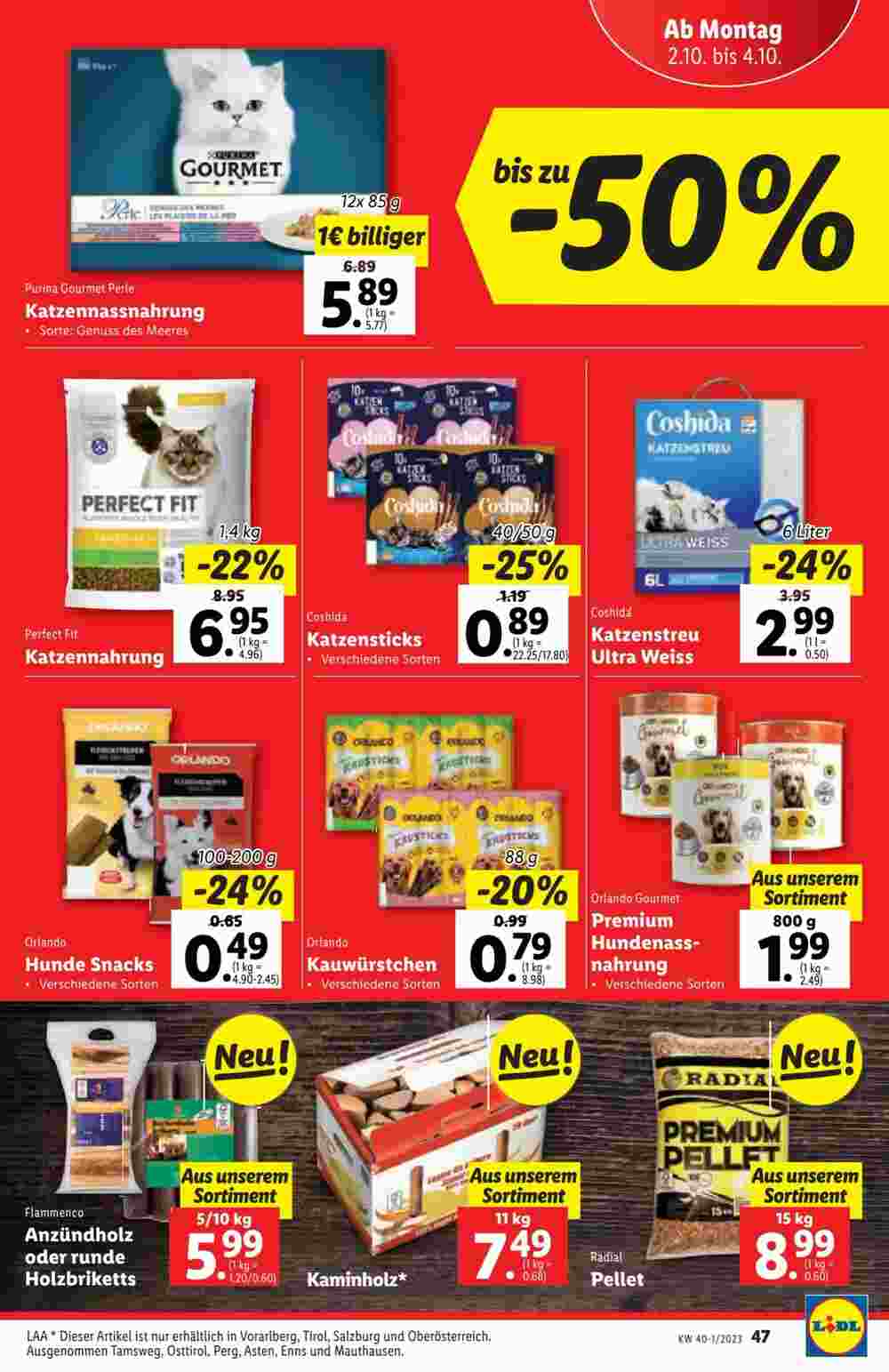 Lidl Flugblatt (ab 27.09.2023) - Angebote und Prospekt - Seite 49