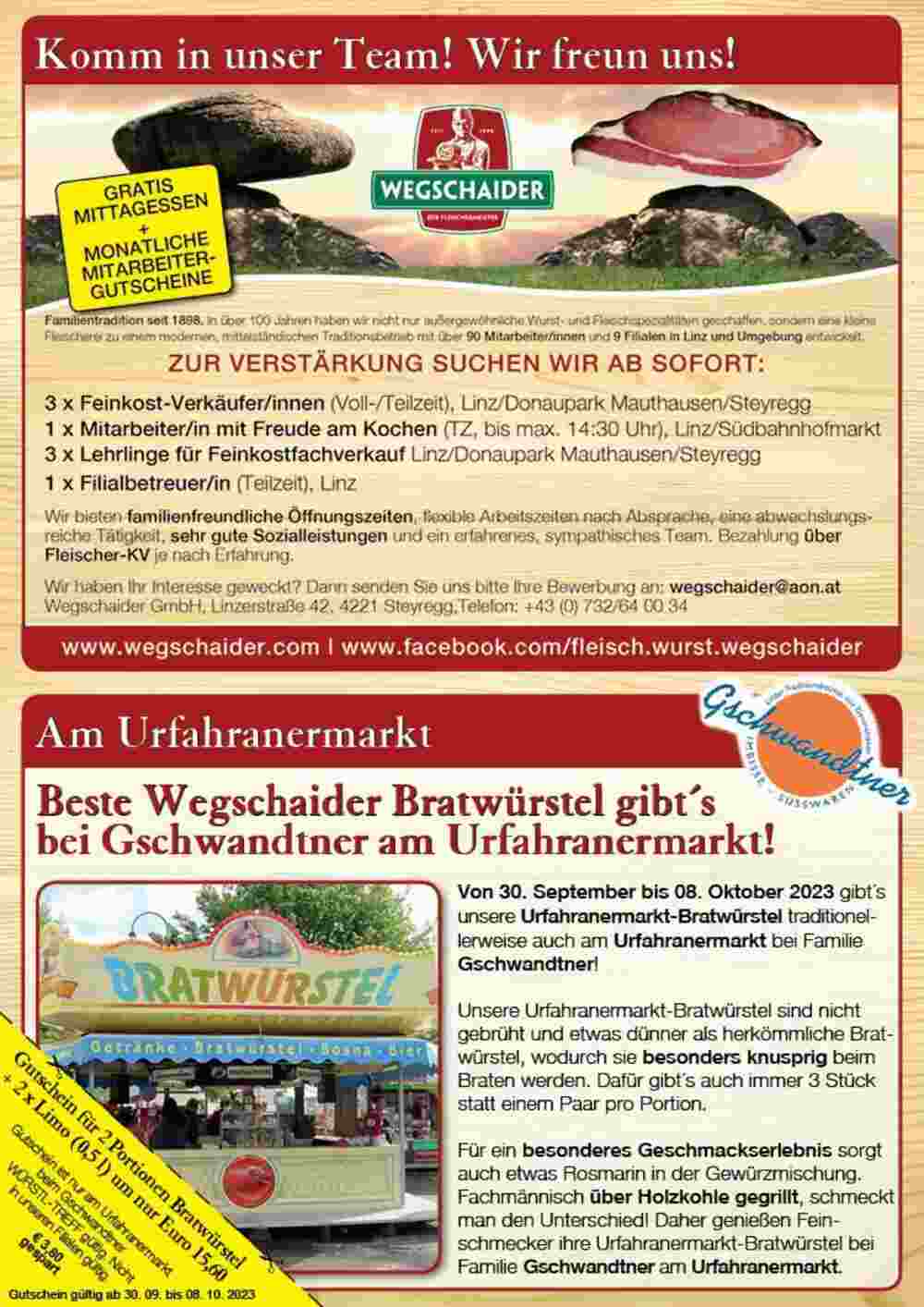 Wegschaider Flugblatt (ab 27.09.2023) - Angebote und Prospekt - Seite 2