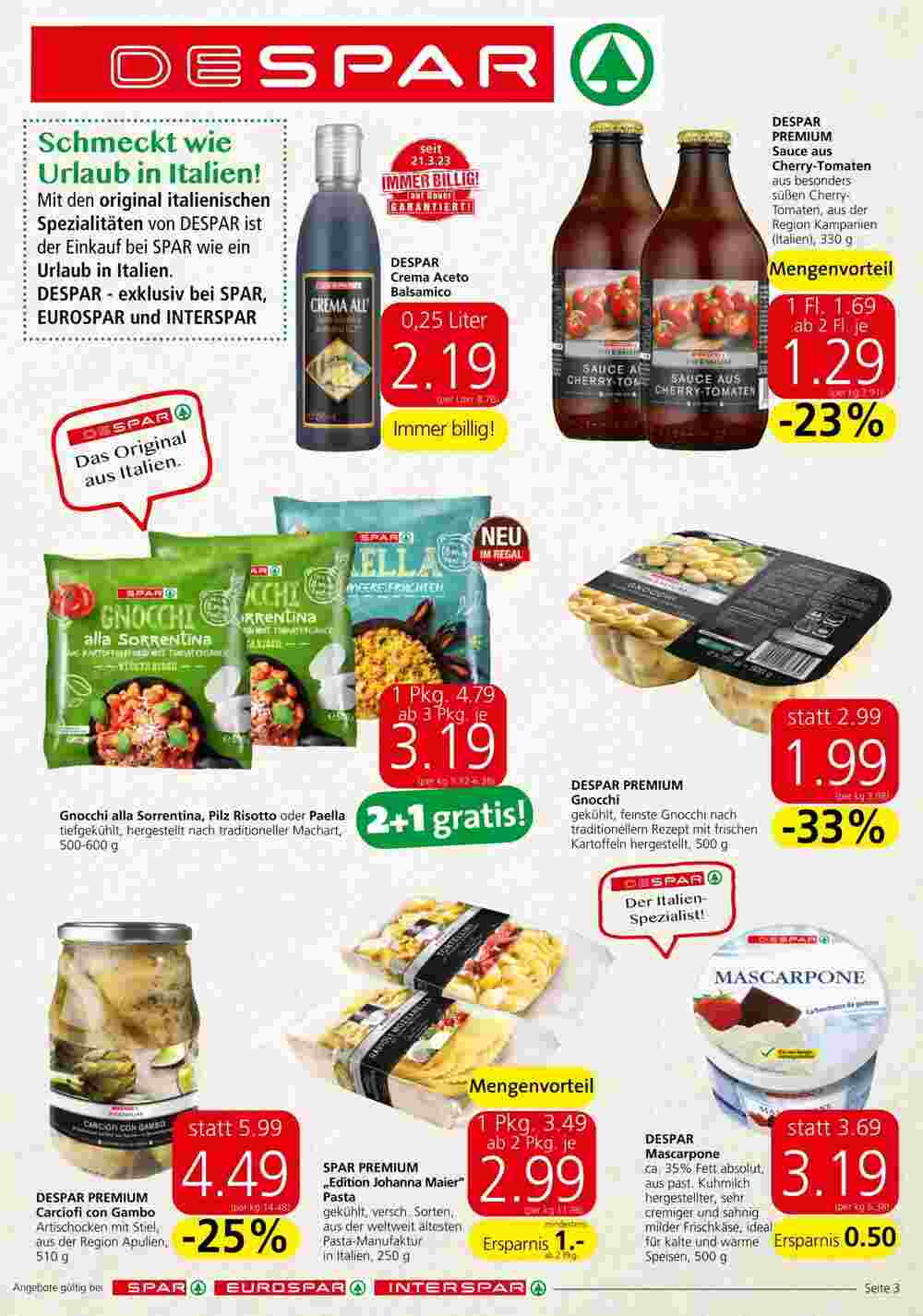 Spar Flugblatt (ab 28.09.2023) - Angebote und Prospekt - Seite 3