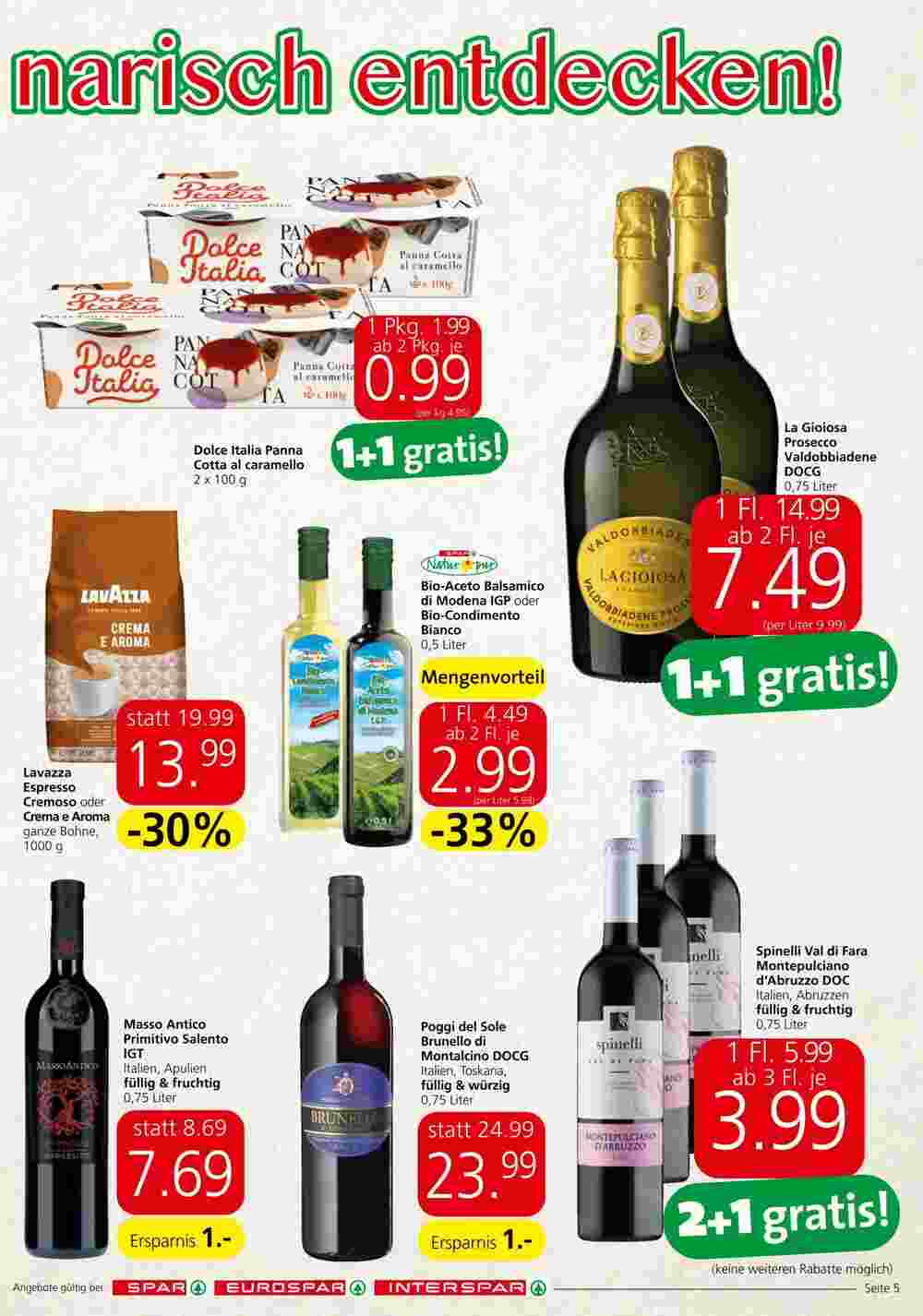 Spar Flugblatt (ab 28.09.2023) - Angebote und Prospekt - Seite 5