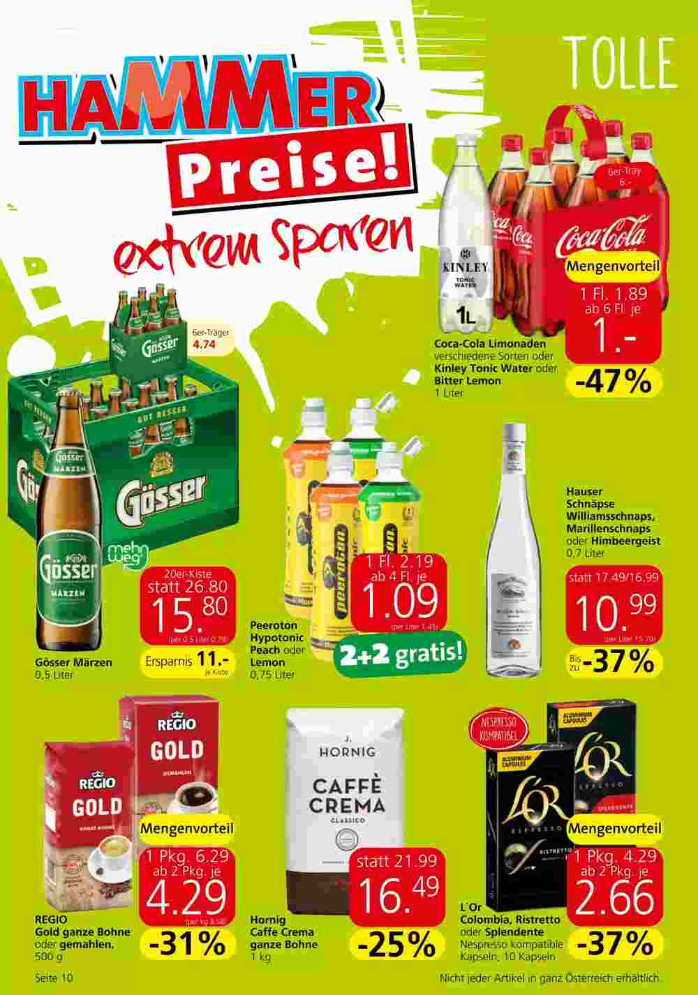 Eurospar Flugblatt (ab 28.09.2023) - Angebote und Prospekt - Seite 10