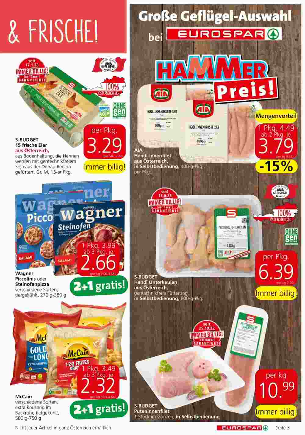 Eurospar Flugblatt (ab 28.09.2023) - Angebote und Prospekt - Seite 3