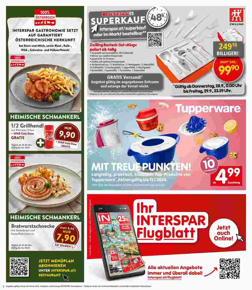 Interspar Flugblatt (ab 28.09.2023) - Angebote und Prospekt - Seite 2