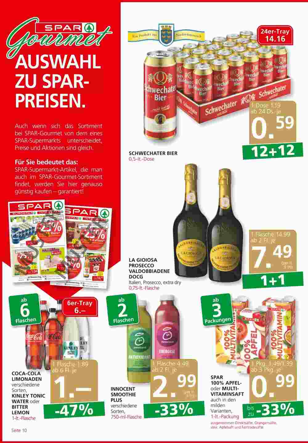 SPAR Gourmet Flugblatt (ab 28.09.2023) - Angebote und Prospekt - Seite 10