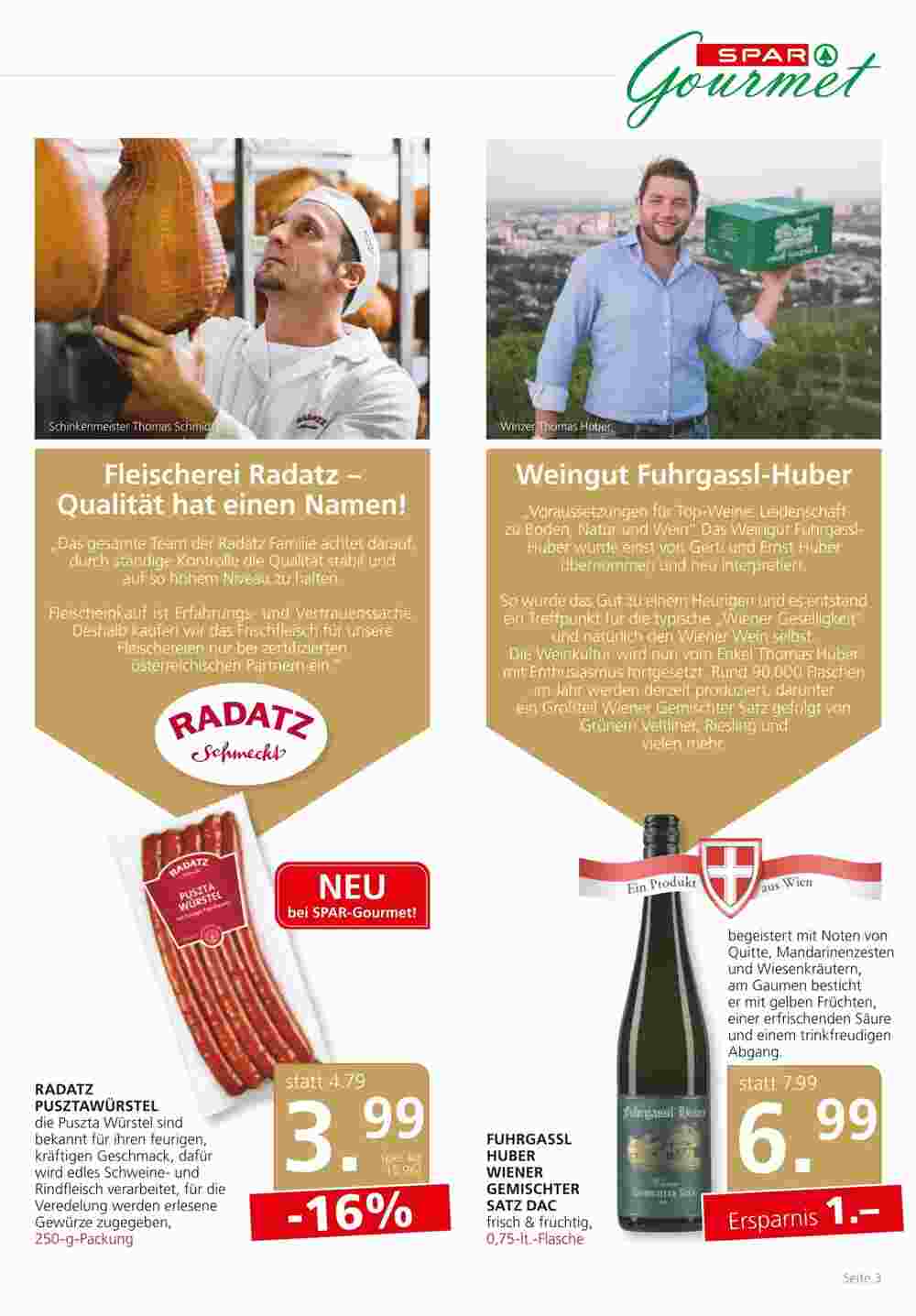 SPAR Gourmet Flugblatt (ab 28.09.2023) - Angebote und Prospekt - Seite 3