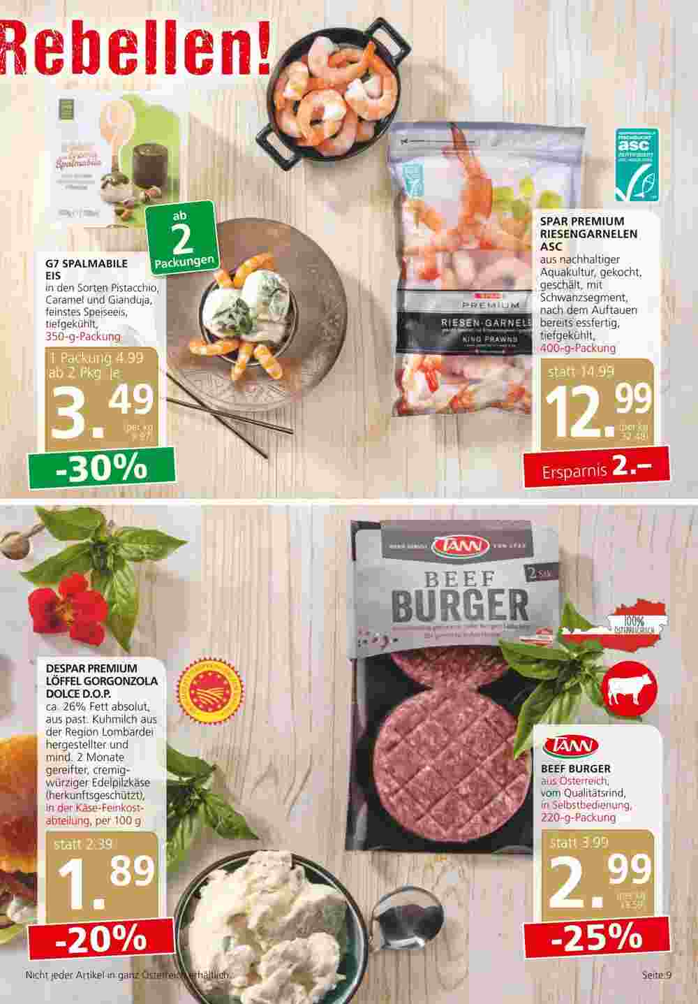 SPAR Gourmet Flugblatt (ab 28.09.2023) - Angebote und Prospekt - Seite 9