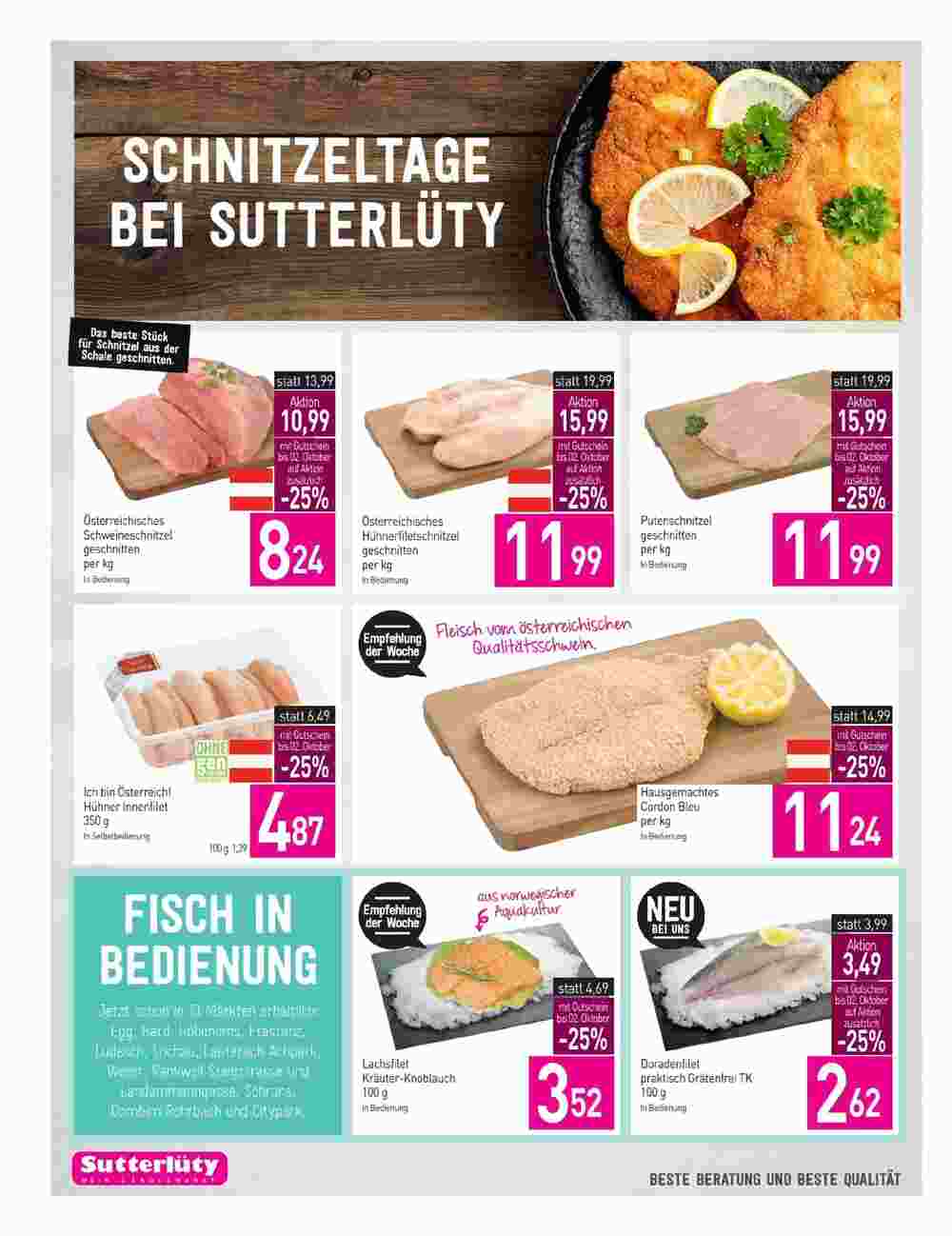 Sutterlüty Flugblatt (ab 28.09.2023) - Angebote und Prospekt - Seite 8