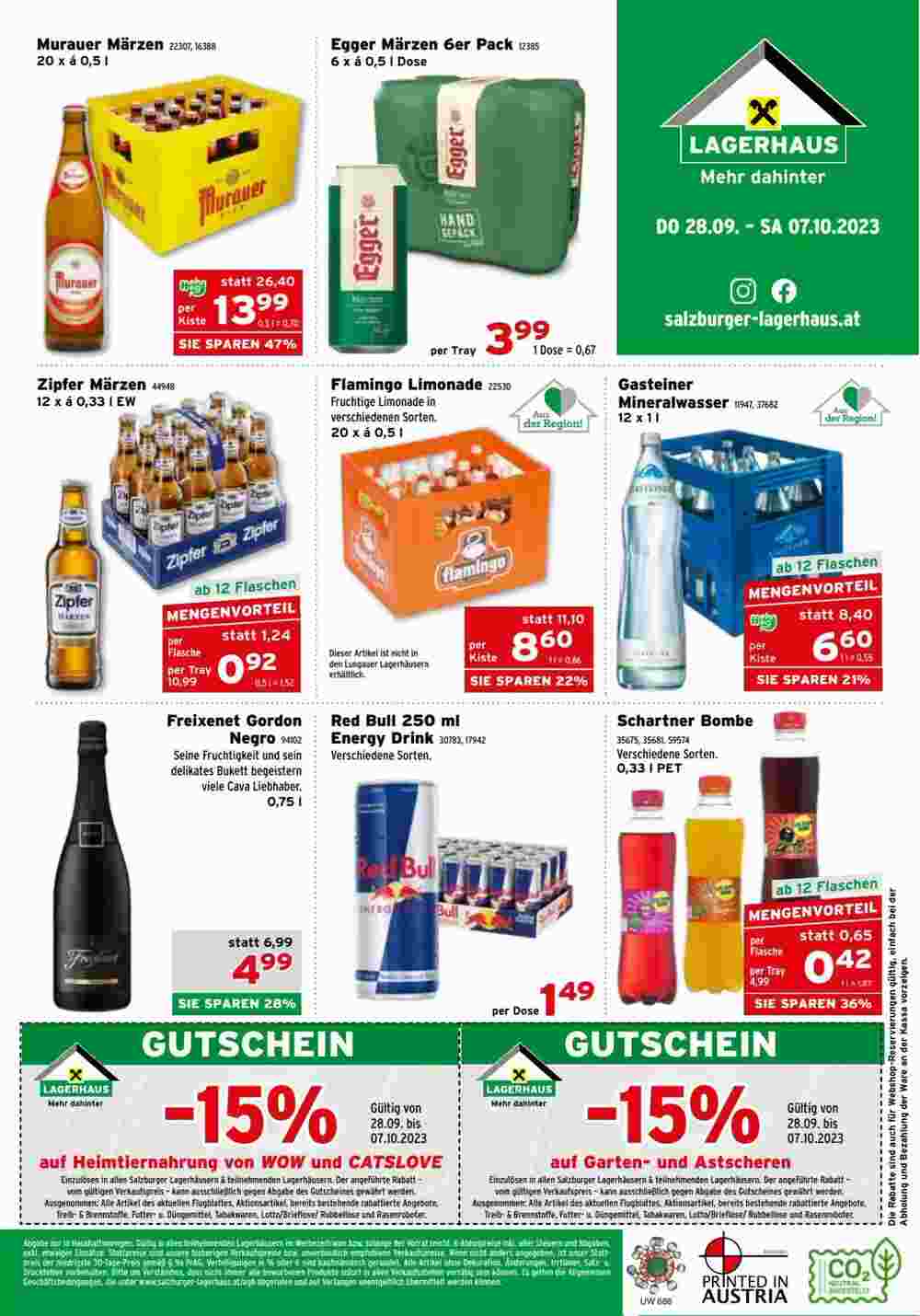 Salzburger Lagerhaus Flugblatt (ab 28.09.2023) - Angebote und Prospekt - Seite 12