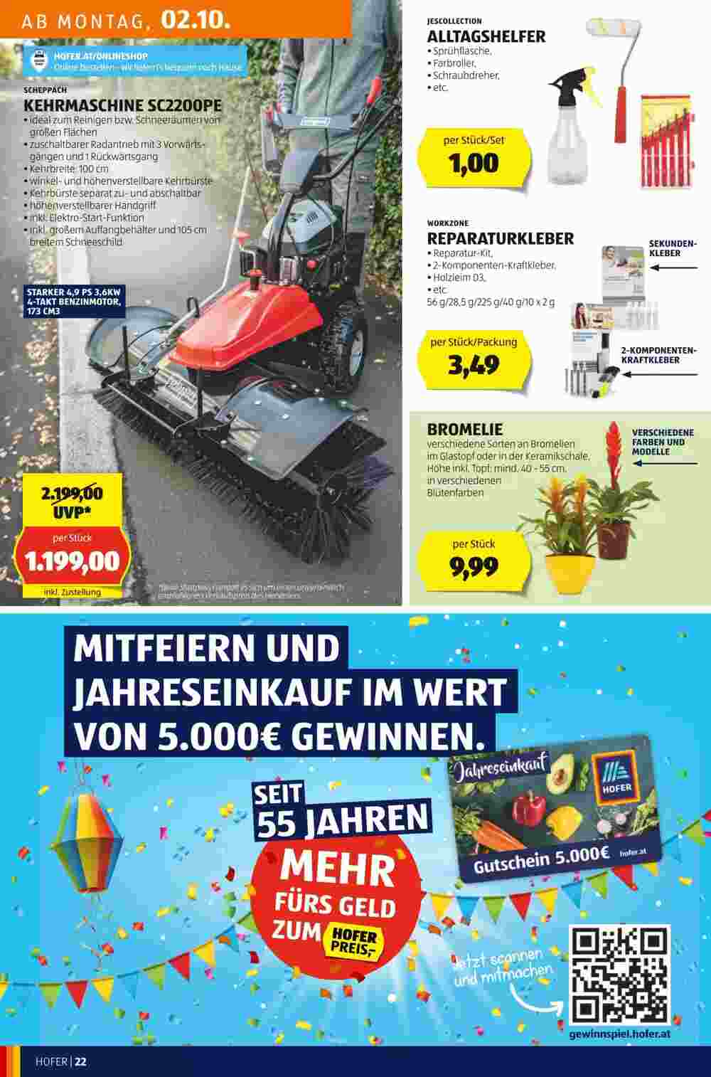 Hofer Flugblatt (ab 29.09.2023) - Angebote und Prospekt - Seite 24