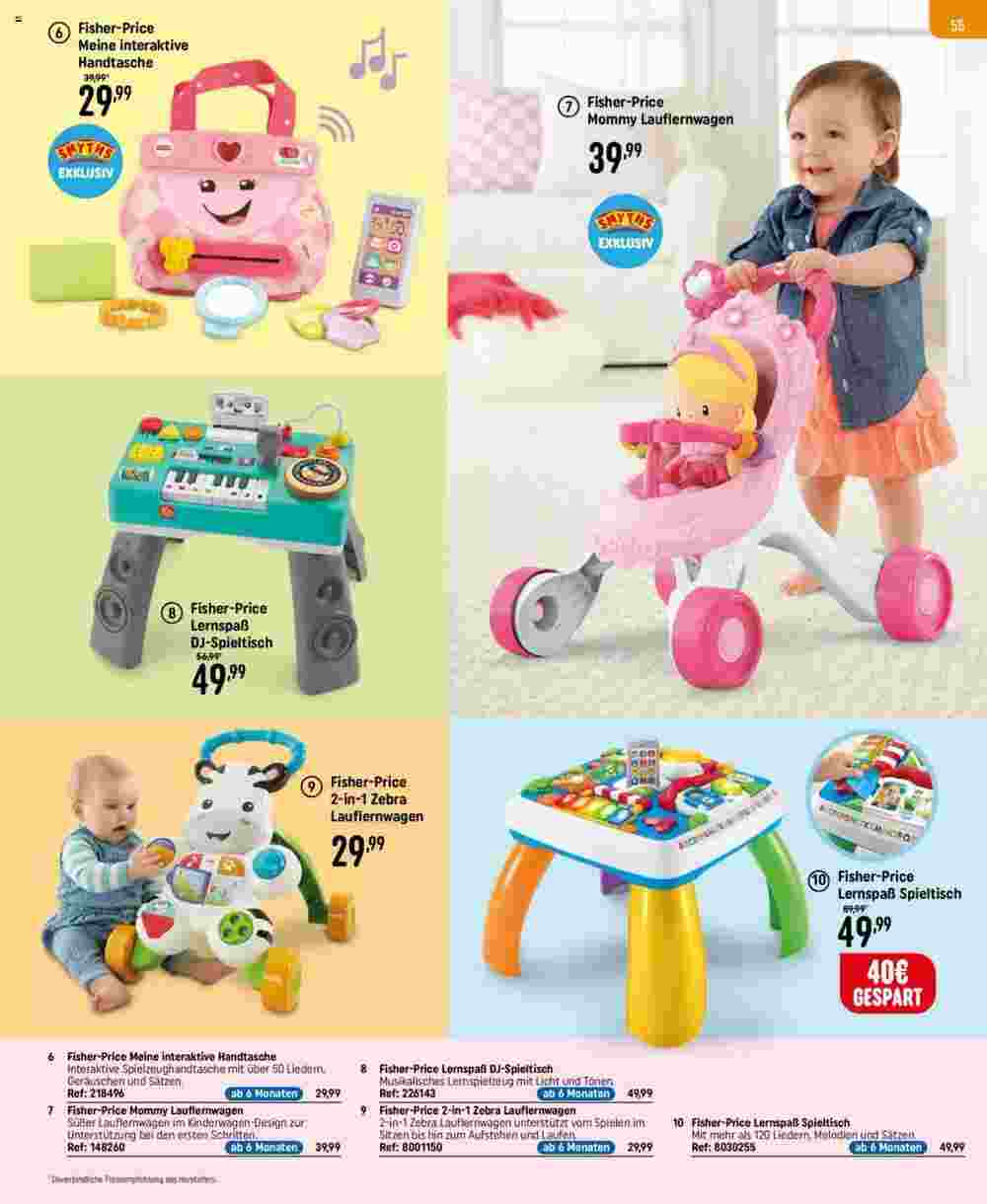 Smyths Toys Flugblatt (ab 29.09.2023) - Angebote und Prospekt - Seite 55