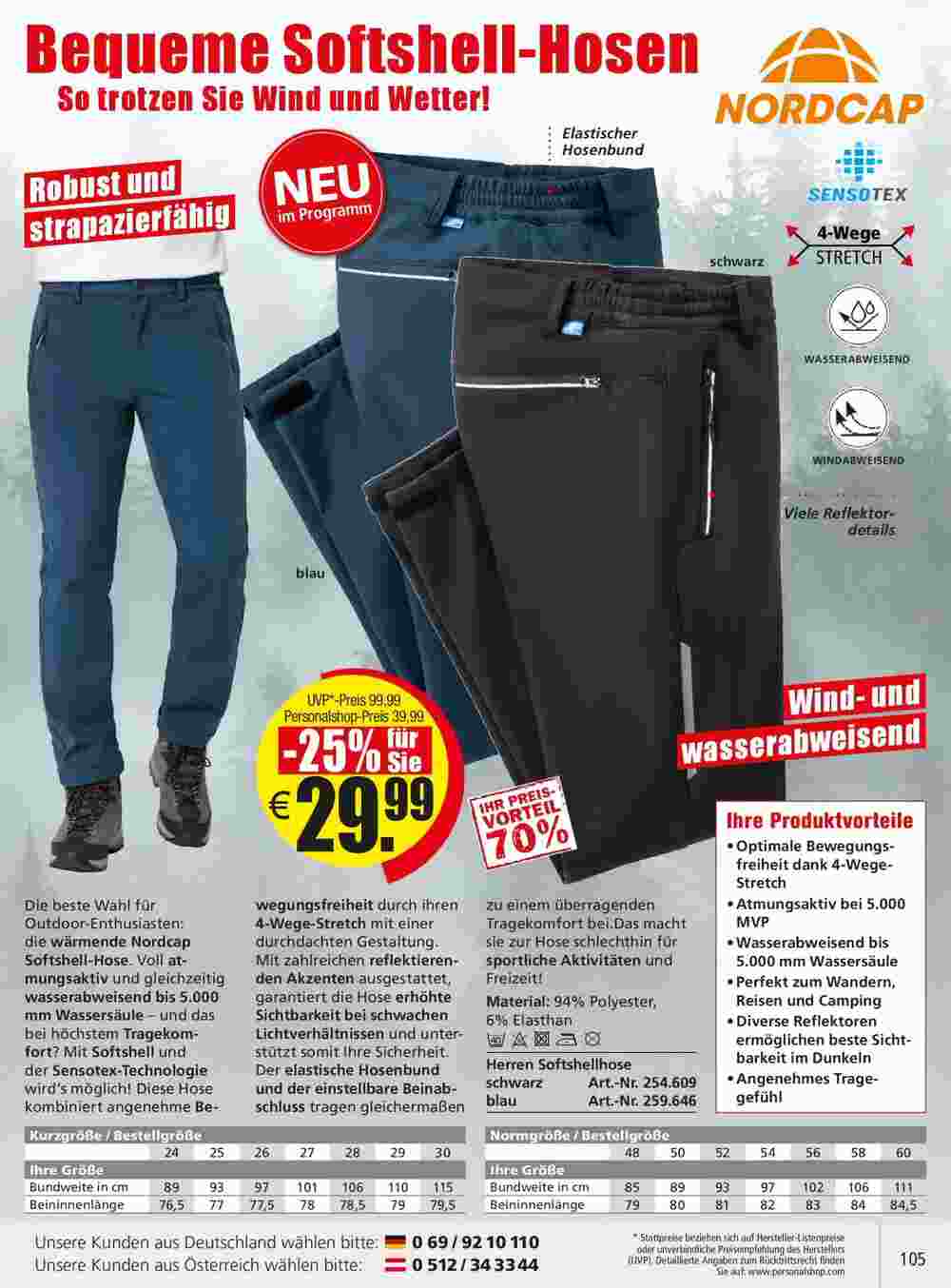 Personalshop Flugblatt (ab 30.09.2023) - Angebote und Prospekt - Seite 105