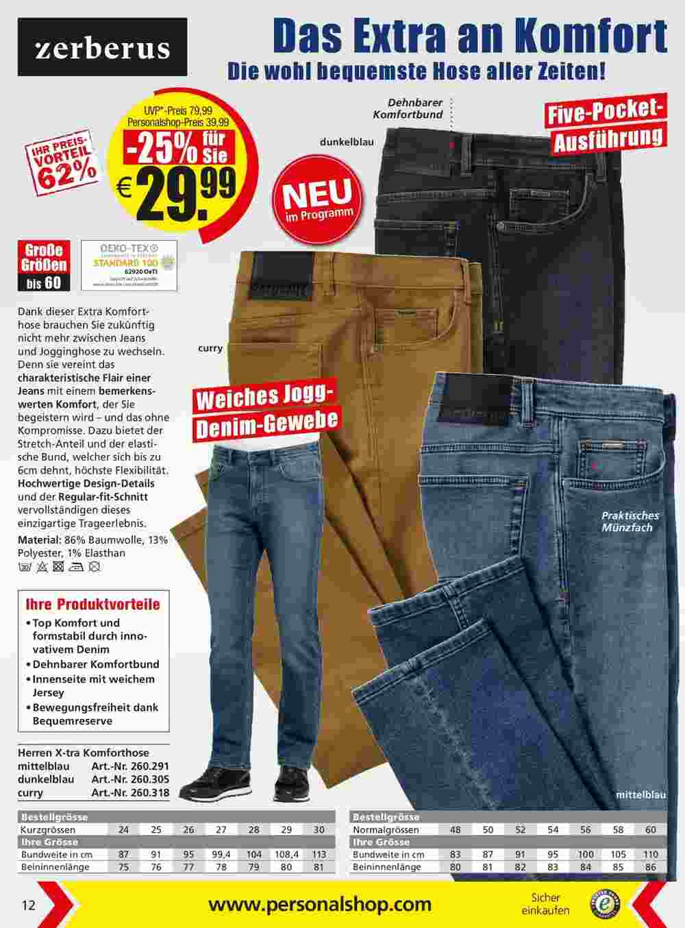 Personalshop Flugblatt (ab 30.09.2023) - Angebote und Prospekt - Seite 12